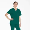 Camiseta médica unisex con cuello en V de Eds Signature