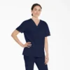 Camiseta médica unisex con cuello en V de Eds Signature
