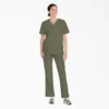 Camiseta médica unisex con cuello en V de Eds Signature