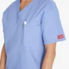 Camiseta médica unisex con cuello en V de Eds Signature