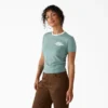 Camiseta Plainville Ringer para mujer
