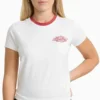 Camiseta Plainville Ringer para mujer