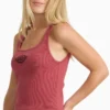 Camiseta sin mangas Plainville para mujer