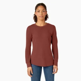 Camiseta térmica de manga larga para mujer