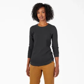 Camiseta térmica de manga larga para mujer