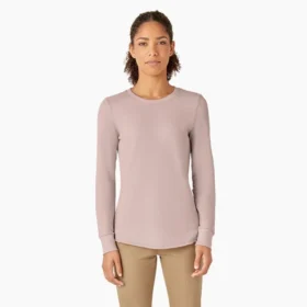Camiseta térmica de manga larga para mujer