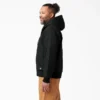 Chaqueta con capucha de lona rígida