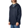 Chaqueta con capucha de nailon y forro polar
