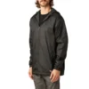 Chaqueta con capucha de nailon y forro polar Chaqueta con capucha de nailon y forro polar