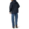 Chaqueta con capucha de nailon y forro polar