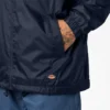 Chaqueta con capucha de nailon y forro polar