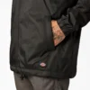 Chaqueta con capucha de nailon y forro polar Chaqueta con capucha de nailon y forro polar