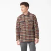Chaqueta de camisa de franela con forro acolchado Chaqueta de camisa de franela con forro acolchado