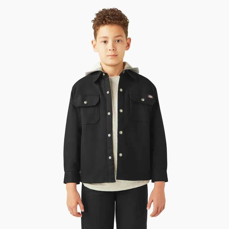 Chaqueta de camisa de lona para niño Chaqueta de camisa de lona para niño