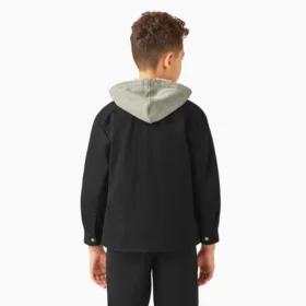 Chaqueta de camisa de lona para niño
