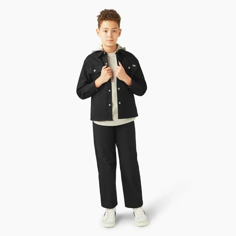 Chaqueta de camisa de lona para niño Chaqueta de camisa de lona para niño