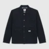 Chaqueta de denim Barn con diseño en espiga y ribete Chaqueta de denim Barn con diseño en espiga y ribete