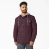Chaqueta de franela con capucha Chaqueta de franela con capucha