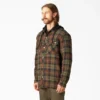 Chaqueta de franela con capucha