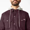 Chaqueta de franela con capucha Chaqueta de franela con capucha
