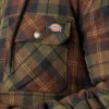 Chaqueta de franela con capucha