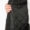 Chaqueta de franela con capucha