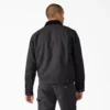 Chaqueta de lona de algodón con forro de manta