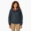 Chaqueta de lona de algodón para mujer con forro polar Chaqueta de lona de algodón para mujer con forro polar