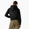 Chaqueta de lona de algodón para mujer con forro polar Chaqueta de lona de algodón para mujer con forro polar