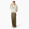 Chaqueta de lona de algodón para mujer con forro polar Chaqueta de lona de algodón para mujer con forro polar