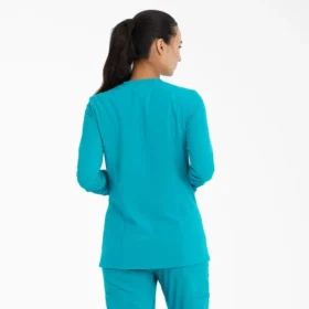 Chaqueta de trabajo con botones a presión Eds Essentials para mujer Chaqueta de trabajo con botones a presión Eds Essentials para mujer