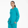 Chaqueta de trabajo con botones a presión Eds Essentials para mujer Chaqueta de trabajo con botones a presión Eds Essentials para mujer