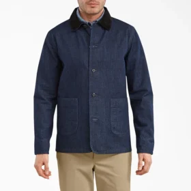 Chaqueta de trabajo de denim con ribete de Dickies 1922