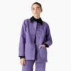 Chaqueta de trabajo de lona de algodón para mujer Chaqueta de trabajo de lona de algodón para mujer