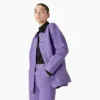 Chaqueta de trabajo de lona de algodón para mujer Chaqueta de trabajo de lona de algodón para mujer