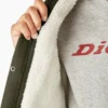 Chaqueta de trabajo de lona de algodón para mujer con forro polar de pelo largo Chaqueta de trabajo de lona de algodón para mujer con forro polar de pelo largo