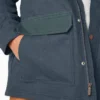 Chaqueta de trabajo de lona encerada