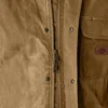 Chaqueta de trabajo de lona totalmente encerada