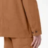 Chaqueta de trabajo sin forro de lona lavada a la piedra