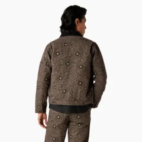Chaqueta Ellis de lona de algodón con estampado floral