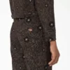 Chaqueta Ellis de lona de algodón con estampado floral para mujer Chaqueta Ellis de lona de algodón con estampado floral para mujer