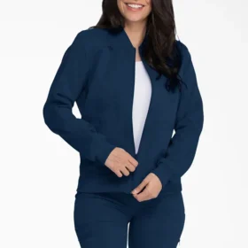Chaqueta médica Balance con cremallera frontal para mujer Chaqueta médica Balance con cremallera frontal para mujer