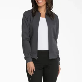 Chaqueta médica Balance con cremallera frontal para mujer Chaqueta médica Balance con cremallera frontal para mujer