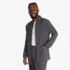 Chaqueta médica con cremallera frontal Eds Essentials para hombre
