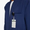 Chaqueta médica con cremallera frontal Eds Essentials para hombre