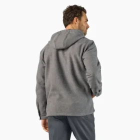 Chaqueta tipo camisa de corte holgado