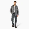 Chaqueta tipo camisa de corte holgado