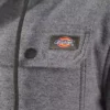 Chaqueta tipo camisa de corte holgado