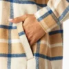 Chaqueta tipo camisa oversize para mujer