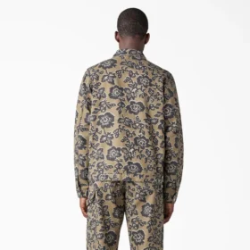 Eisenhower Jacket con estampado floral del desierto